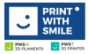 PRINT WITH SMILE - výroba 3D riskáren a 3D filamentů
