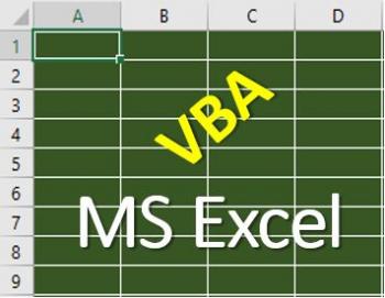 VBA v prostředí MS Excel