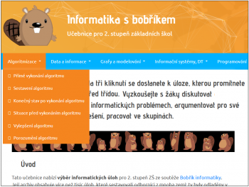 učebnice Informatika s bobříkem