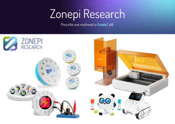 Produkty vědecké řady Globisence, lasserové gravírky a roboti řady xTool.